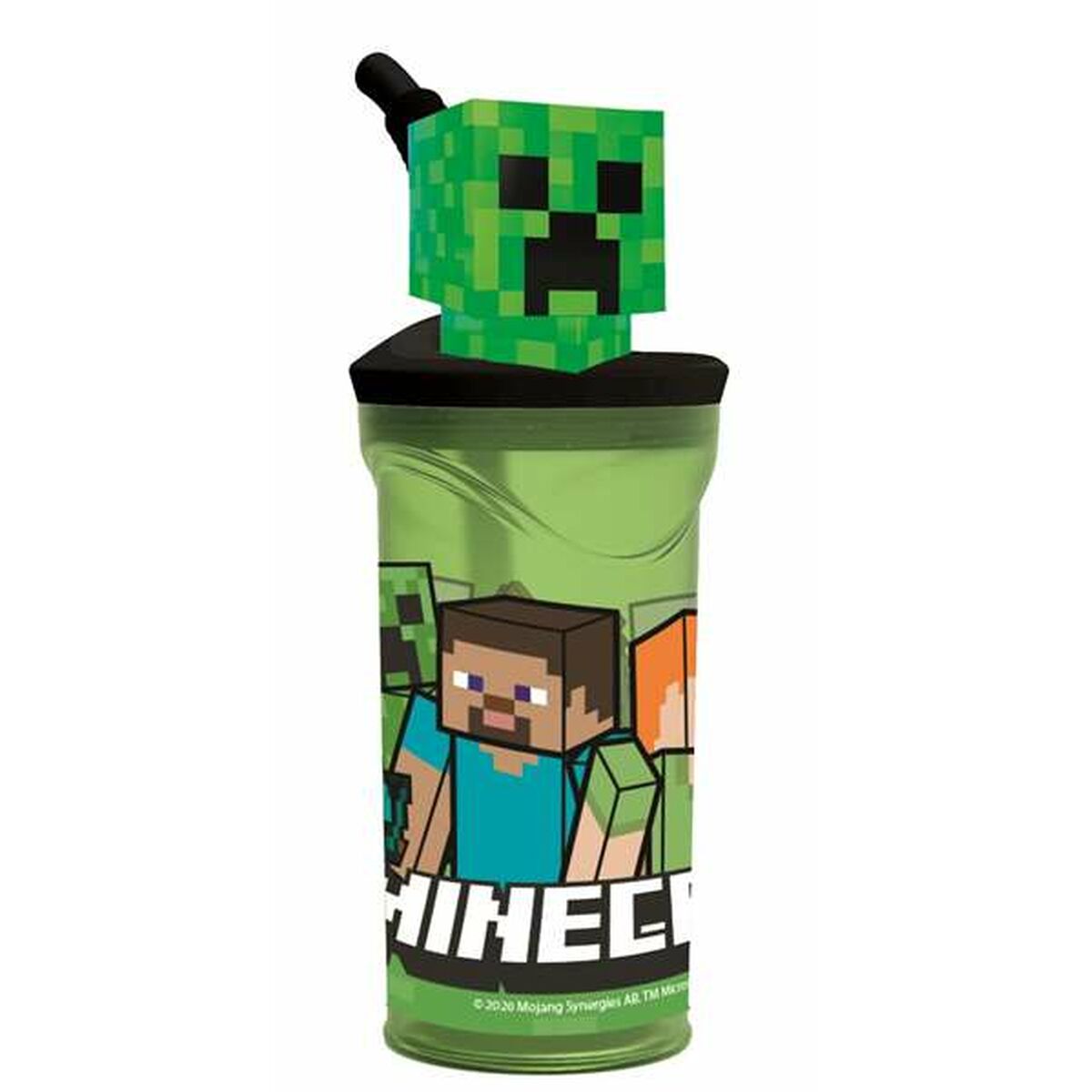 Boca vode Minecraft Plastika 360 ml